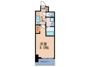 アルグラッド梅田ＷＥＳＴの物件間取画像